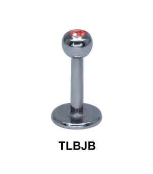 Basic Titanium Labret Jewelled Ball TLBJB